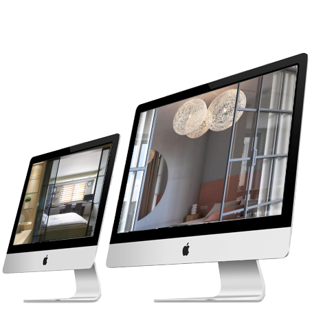 台南細鋁框拉門實景