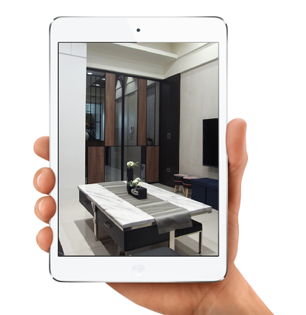 台南鋁框玻璃門完工實景