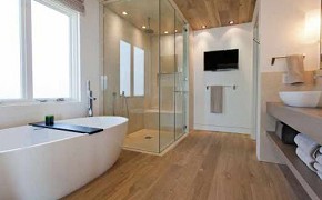 西屯浴室翻新完工實景 - 真心工程乾濕分離設計