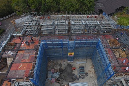 蔡氏鷹架團隊高空作業實景